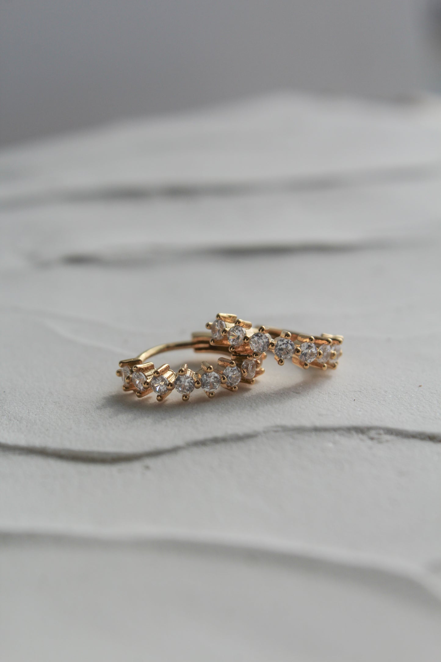 Golden Mediterranean Hoops
