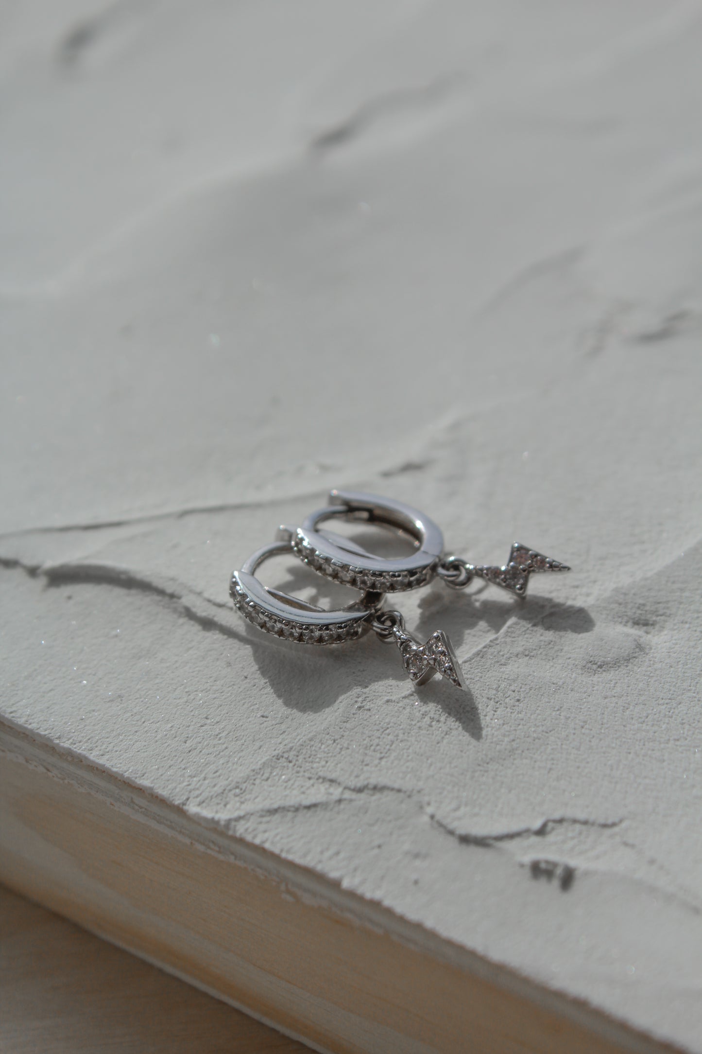 Lightning Bolt Hoops
