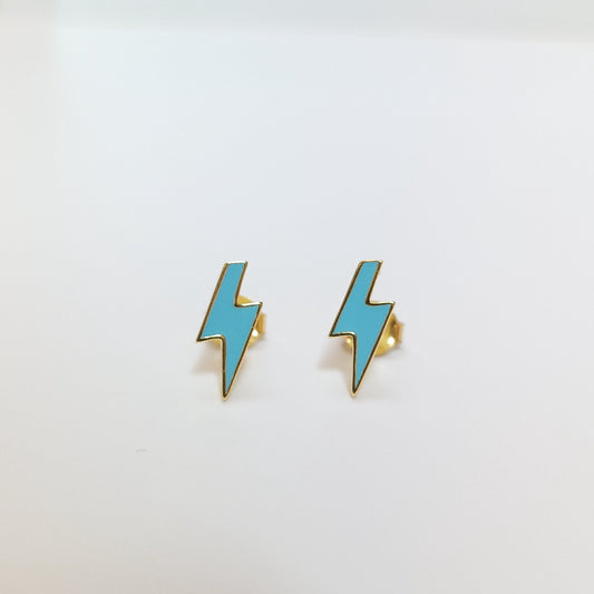 Retro Lightning Bolt Earrings