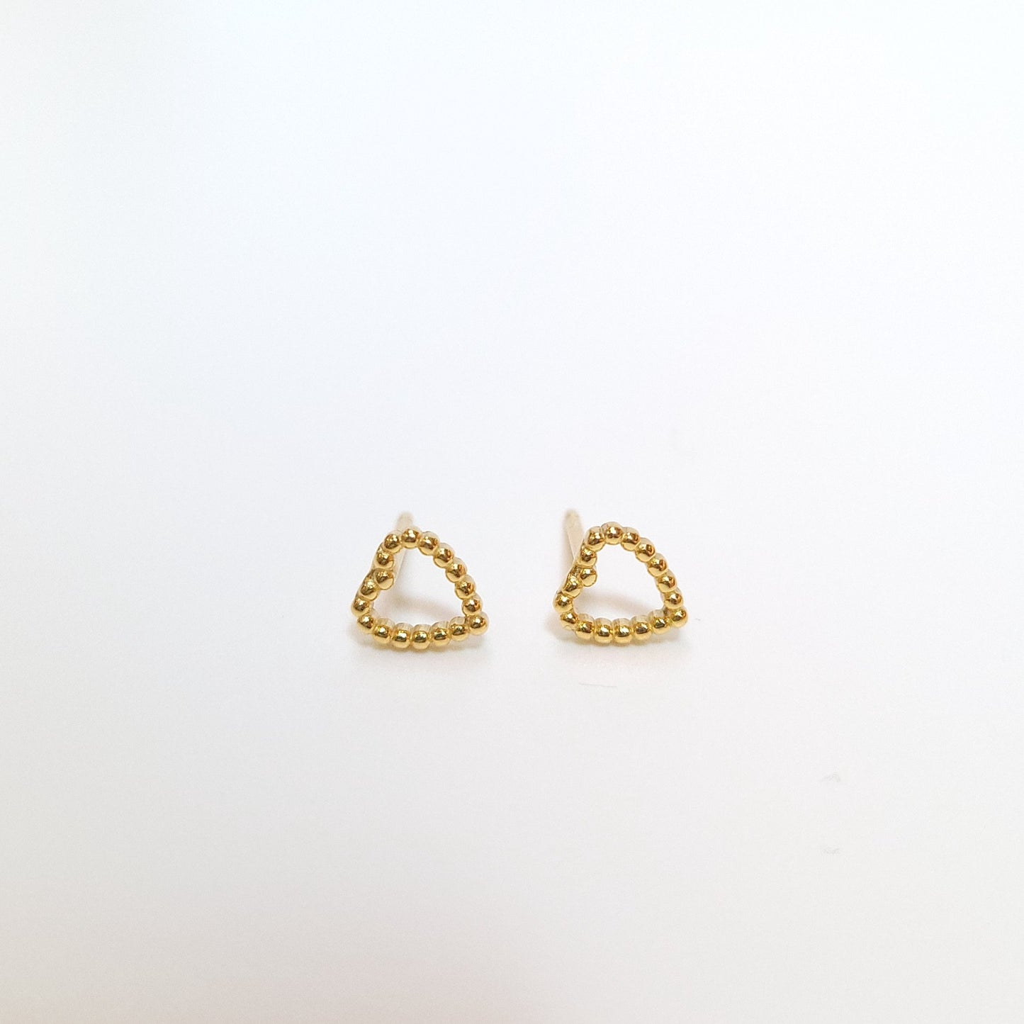 Braided Heart Earrings