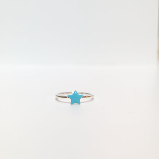 Turquoise Star Ring