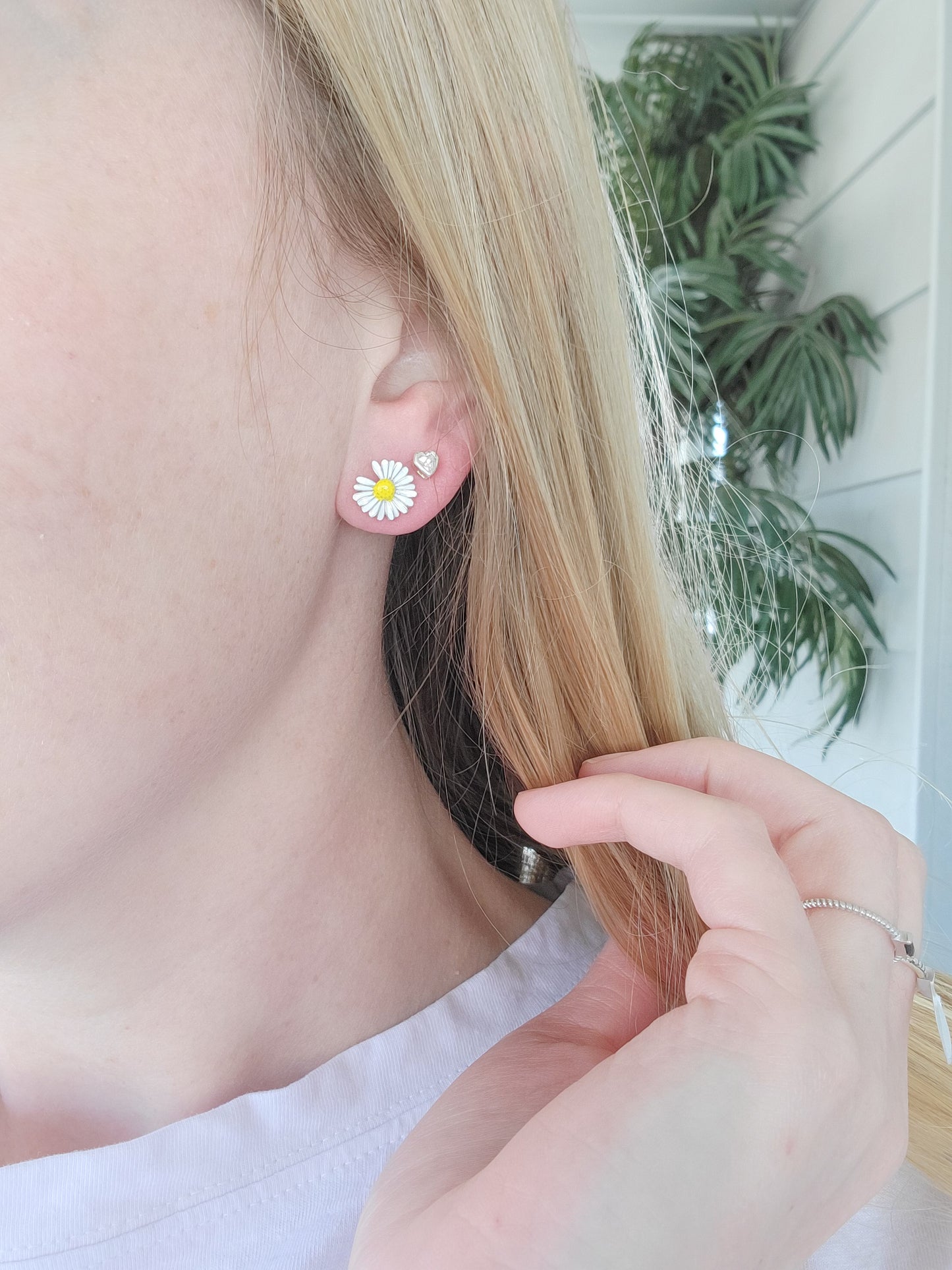Heart Studs