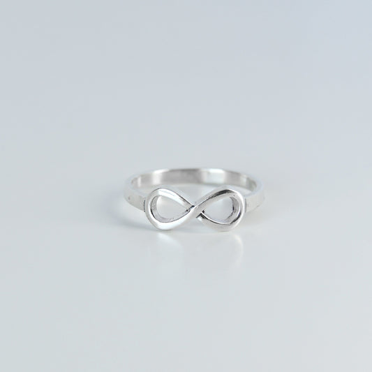 sterling silver infinity ring