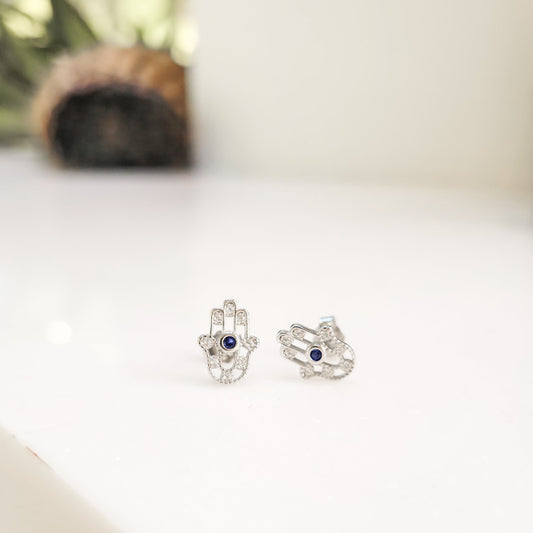 Hamsa Earrings