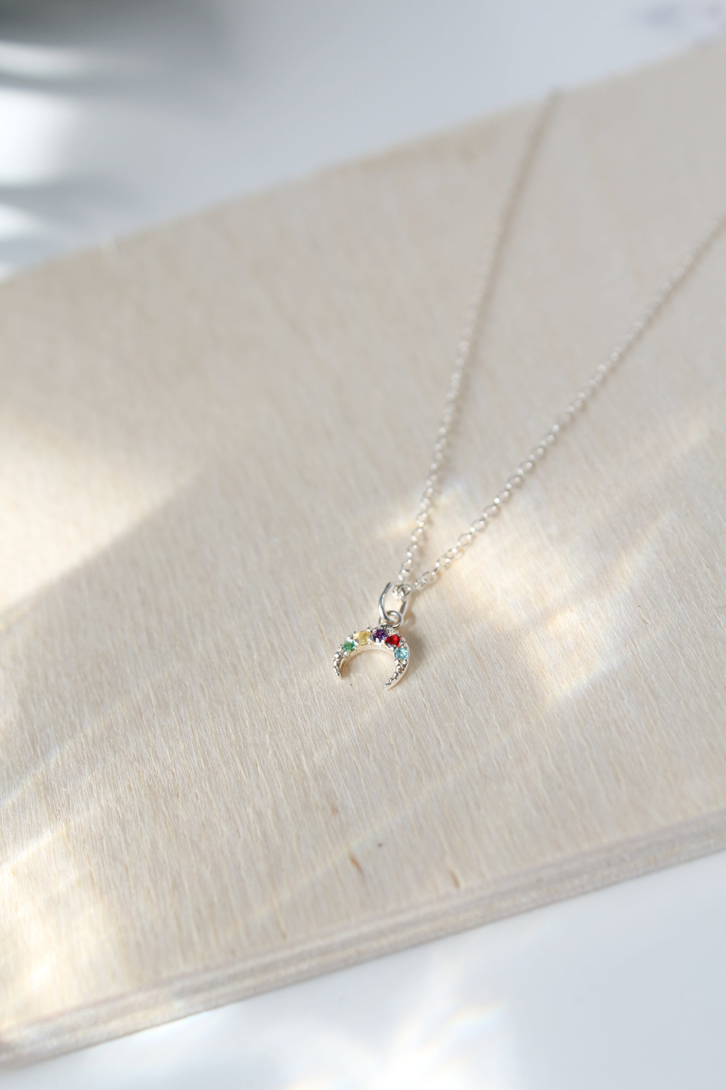 Mini Crescent Necklace