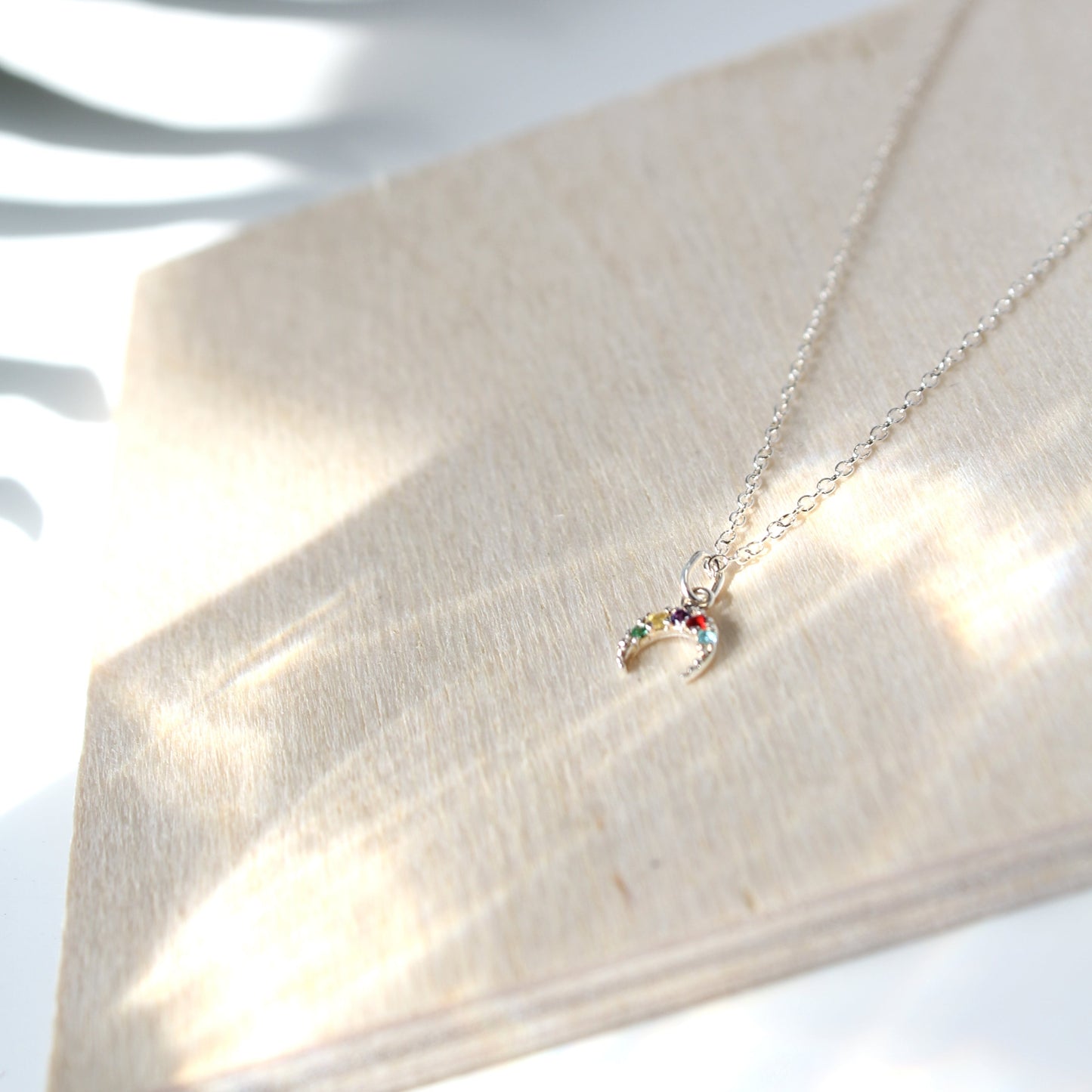 Mini Crescent Necklace
