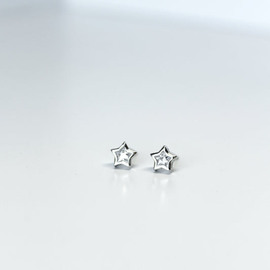 Crystal Star Studs