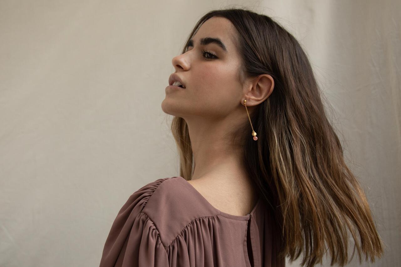 Golden Codols Earrings