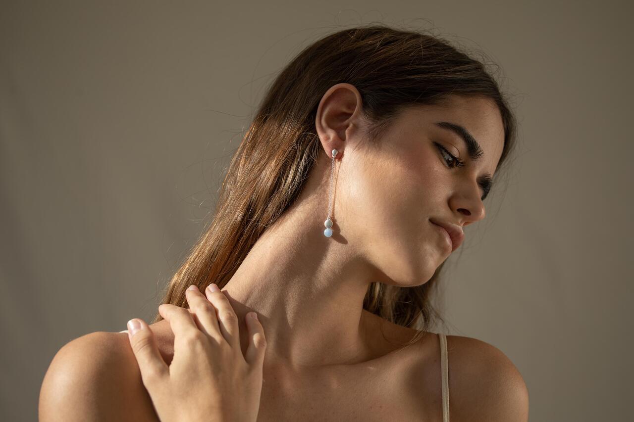 Silver Codols Earrings