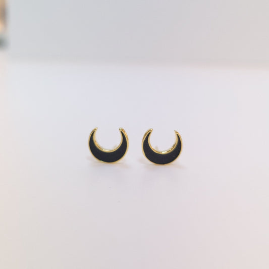 Retro Moon Earrings