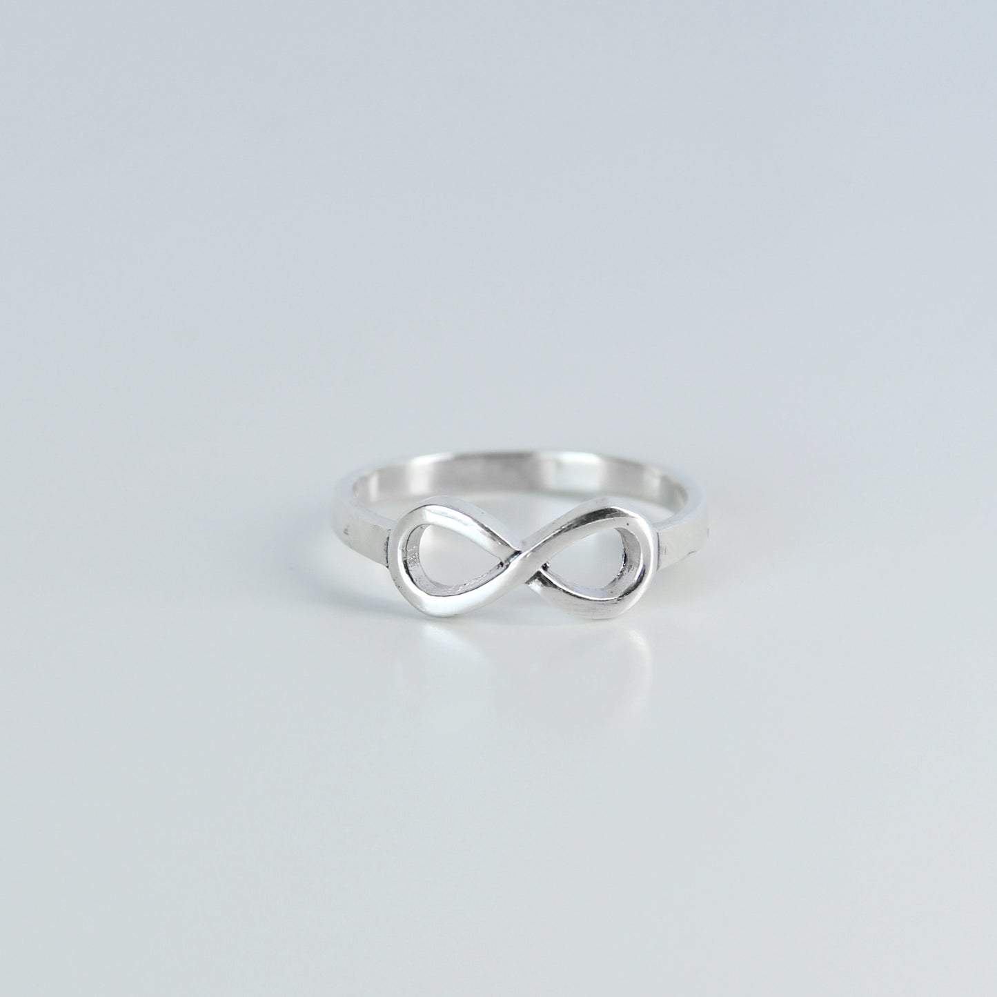 sterling silver infinity ring