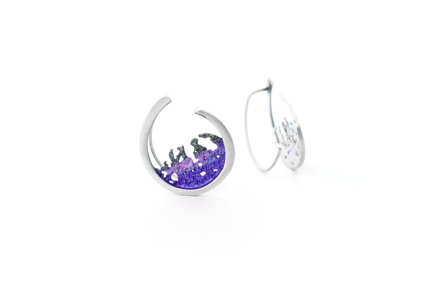 Wave Drop Earrings