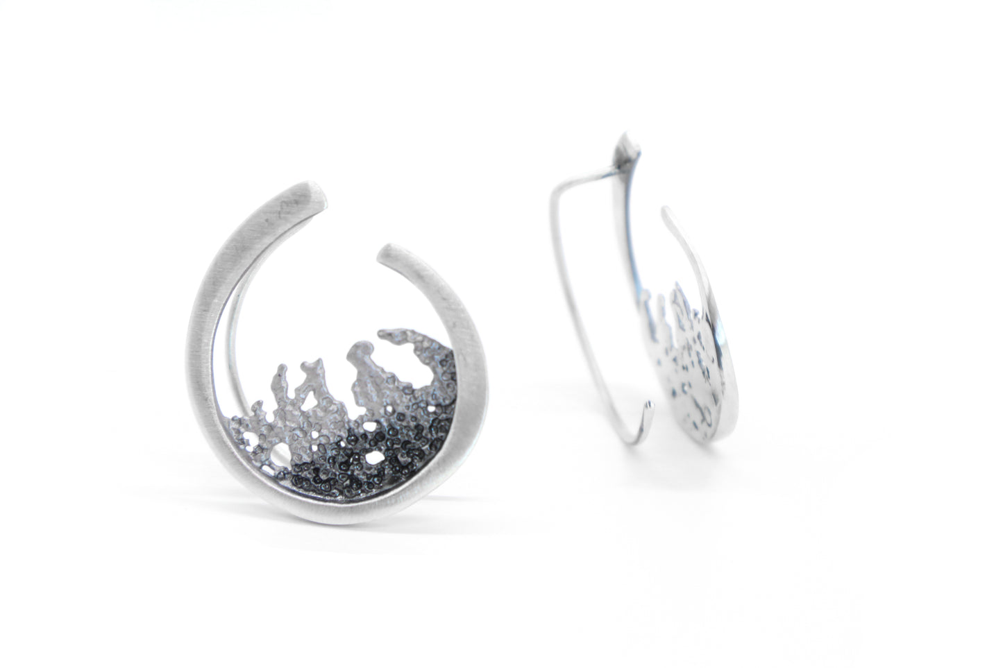 Wave Drop Earrings